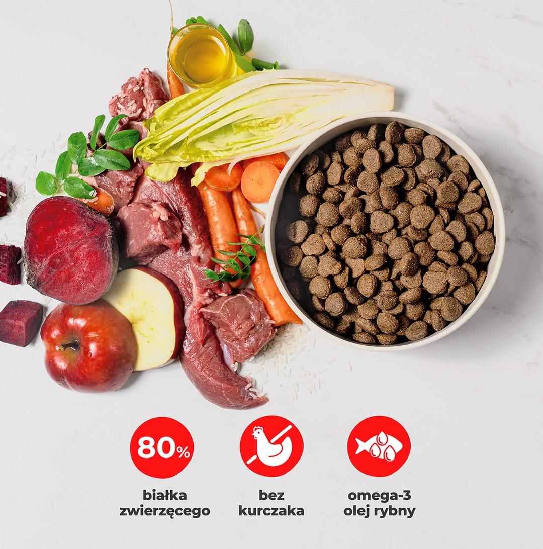 Comfy Appetit Vita Buffalo Karma Sucha Dla Dorosłych Psów Bawół 12kg